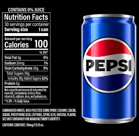 Pepsi Mini Can (30 pk)
