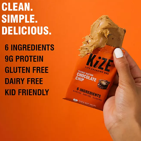 KiZE Life Changing Bar Variety Pack (12 ct)