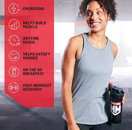 Muscle Milk Pro Series 50g Whey Protein Powder, Knockout Chocolate (2.54 lbs)