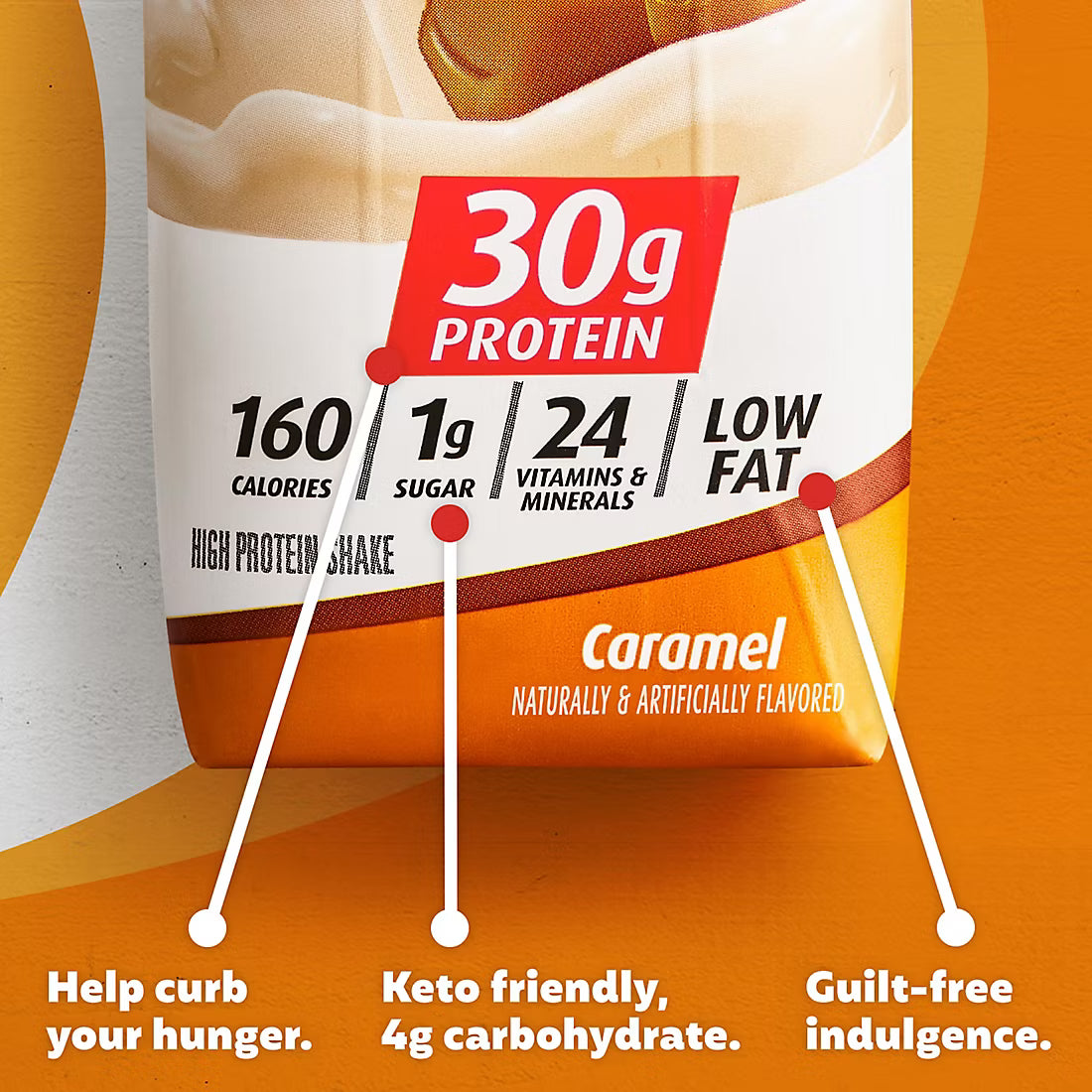 Premier Protein High Protein Shake, Salted Caramel Popcorn (11 fl. oz, 15 pk)