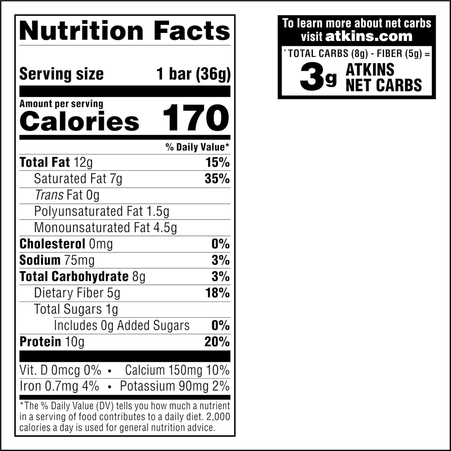 Atkins Protein Wafer Crisps, Chocolate Creme (18 ct )