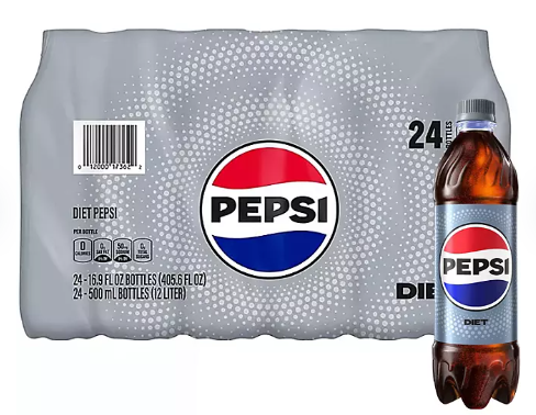 Diet Pepsi (16.9 fl. oz, 24 pk)