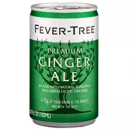 Fever-Tree Premium Ginger Ale (150 mL, 24 pk)