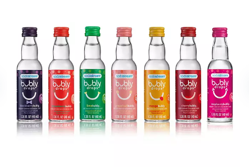 SodaStream Bubly Drops 7 Flavor Variety Pack, 8 Fl Oz