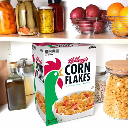 Kellogg's Corn Flakes (43 oz, 2 pk)