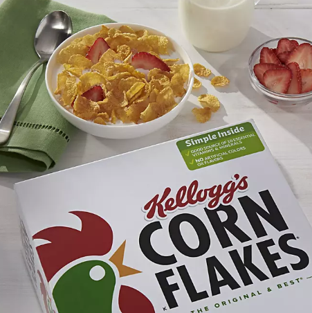 Kellogg's Corn Flakes (43 oz, 2 pk)