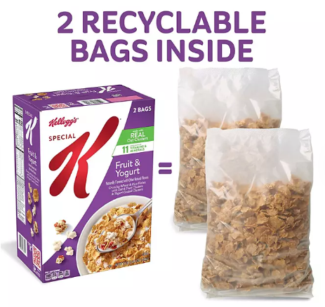 Special K Cereal, Fruit and Yogurt (37 oz , 2 pk)