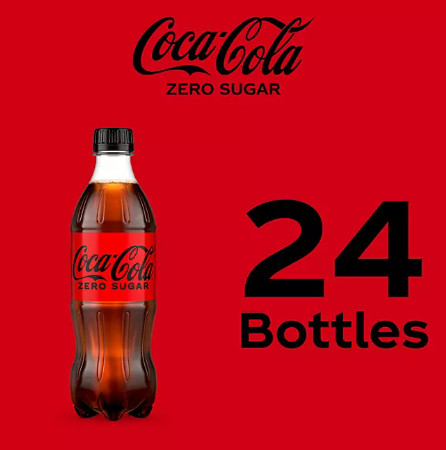 Coca-Cola Zero Sugar (16.9 fl oz, 24 pk)