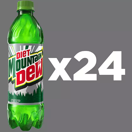 Diet Mountain Dew (16.9 fl. oz, 24 pk)