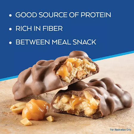 Atkins Caramel Chocolate Nut Roll Snack Bar (18 ct)