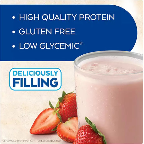 Atkins 15g Keto Protein Shake, Strawberry (11 fl. oz 15 pk)